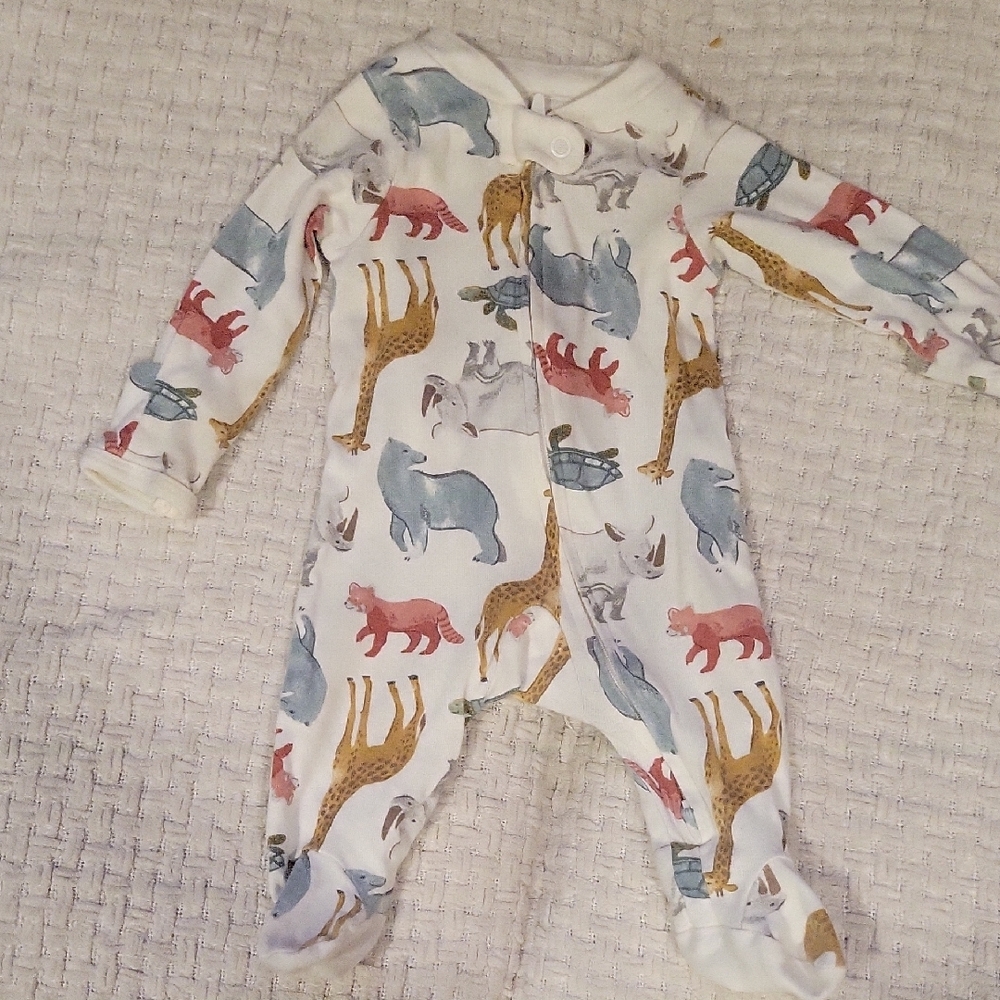 Animal Print Kids One Piece